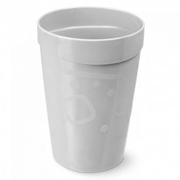 Стакан пластмассовый Люмици 300мл, д7,5см, h10,4см, цвета микс (Россия)