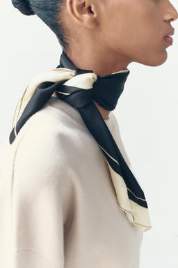 CHECK SCARF - Zara фото 4