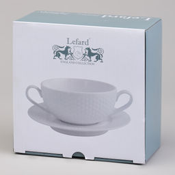 БУЛЬОННИЦА С БЛЮДЦЕМ LEFARD INFINITY 300 МЛ  фото 2