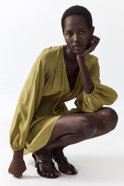 Vestido t?nica oversize - H&m фото 4