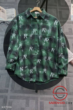 Рубашка женская в клетку