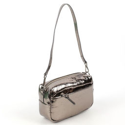 Женская кожаная сумка бочонок через плечо 0051-11 - Cidirro фото 3