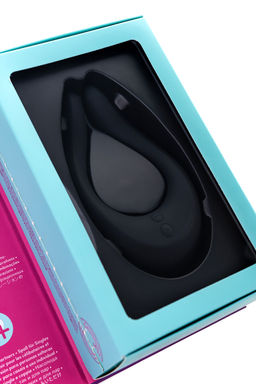 Многофункциональный стимулятор для пар Satisfyer Endless Joy, силикон, чёрный, 13,5 см.