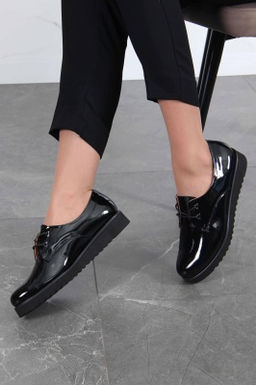 Туфли 102.manbl. Черный-лак