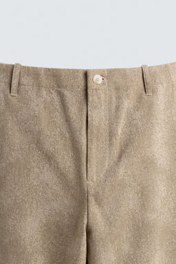 PANTAL?N CHINO RELAXED FIT JACQUARD / Tostado - Zara фото 10