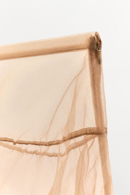 GATHERED ORGANZA SKIRT - Zara фото 6