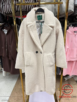 Тёплое женское пальто Тедди - Bruno фото 2