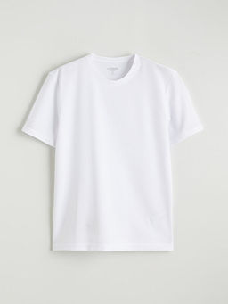 Bisiklet Yaka Penye Erkek Ti??rt