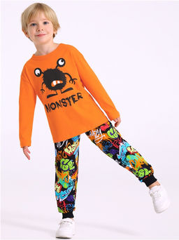 лонгслив+брюки 2ПДБ5797001н - Апрель фото 3