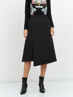 юбка черная стеганая - Glenfield фото 4