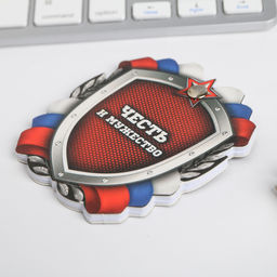 Подарочный набор, блокнот 32 листа и ручка-граната 23 февраля: Настоящему защитнику - Artfox фото 5