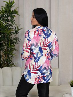 Жанетта туника женская (полоса синий) - Lovetex фото 14