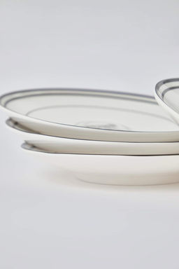 4lu Minimal Desenli Porselen Pasta Tabag? 21cm TPHAW26TBK00018 - Trendyolmilla фото 5