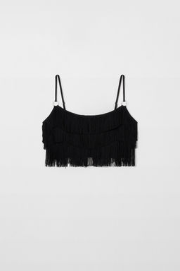 FRINGED BIKINI TOP KATE MOSS X ZARA  фото 6