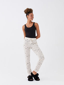 Beli Lastikli Desenli Kad?n Jogger Pijama Alt - Waikiki фото 2