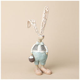 ФИГУРКА ДЕКОРАТИВНАЯ КРОЛИК 9.5*6.5*28 СМ