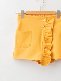 Basic F?rf?r Detayl? K?z ?ocuk ?ort Etek - Waikiki фото 3