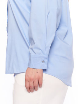 Блузка голубая BL11582BLU13