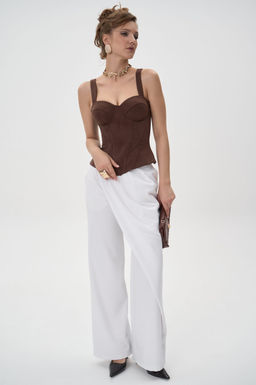 Брюки Шарлиз (белый) - Эльза фото 5