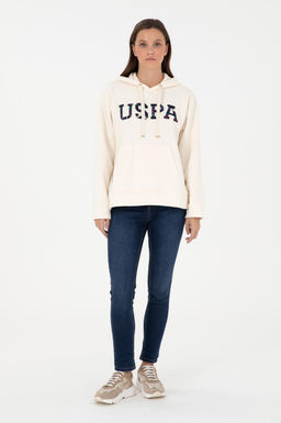 Женский кремовый свитшот - U.s. polo assn фото 4