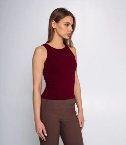 Майка #ОКТ1648, бордовый - Dommod фото 7