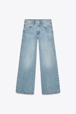 ZW COLLECTION WIDE-LEG LOW-RISE JEANS - Zara фото 32