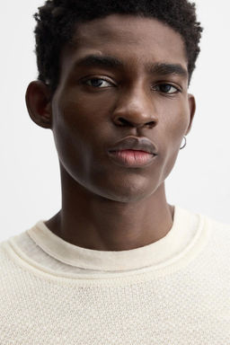 RELAXED FIT TEXTURED SWEATER - Zara фото 13