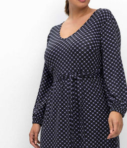 Платье, черно-фиолетовое - Sheego фото 5