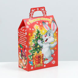 Цена за 5 шт. Подарочная коробка Кролик, 24 х 16,5 х 9 см - Simaland фото 2