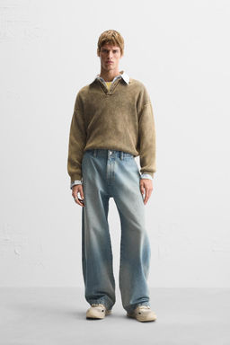 GARMENT-DYED POLO SHIRT - Zara фото 10