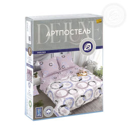 Постельное белье Мелодия (поплин DE LUXE) Евро/Пододеяльник: 1 шт. - 215*200; Простыня: 1 шт. - 215*240; Наволочка: 2 шт. - 70*70; DE LUXE