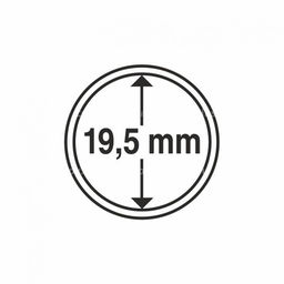Капсула CAPS для монет диаметром 19.5 мм LEUCHTTURM 325403