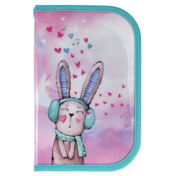 Пенал школьный Феникс+, арт.62025/ 24 ВЛЮБЛЕННЫЙ КРОЛИК  фото 2