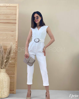 Комбинезон Грейв (белый) - Nadi bordo фото 2