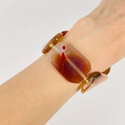 Бусины для украшений из Сердолика 38 см