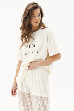 Костюм брючный 4826 белый - Fantazia mod фото 4