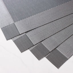 Набор салфеток сервировочных на стол Доляна Шахматы, 4530 см, 4 шт, цвет чёрный  фото 6