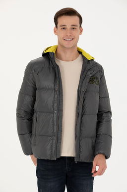 Мужское пальто антрацитового цвета Неожиданная скидка в корзине - U.s. polo assn фото 10