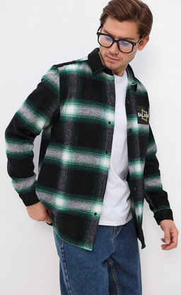 Рубашка фланель TP321-0480 green - Primm фото 10