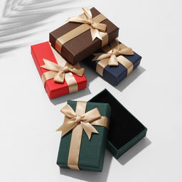 Цена за 6 шт. Коробочка подарочная под набор «Презент» 5×8×2.5, МИКС