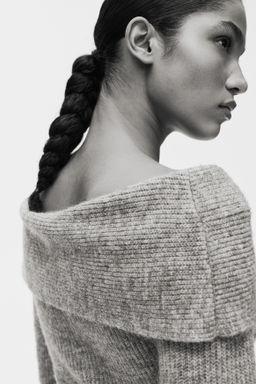 Jersey off-the-shoulder - H&m фото 9
