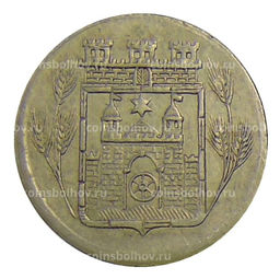 Монета 5 пфеннигов 1919 года Германия Нотгельд Графрат