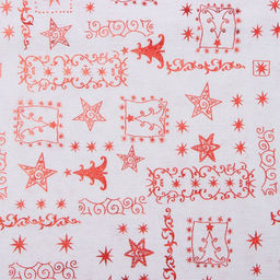 Скатерть новогодняя Этель. Новогодняя, 100?1405 см, 80% п/э, 20% лён, 120 г/м?