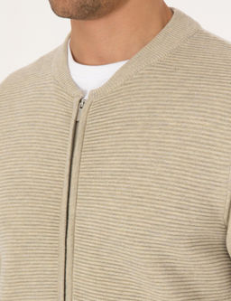 Kum Melanj Slim Fit Fermuarl_ Triko H_rka - Pierre cardin фото 7