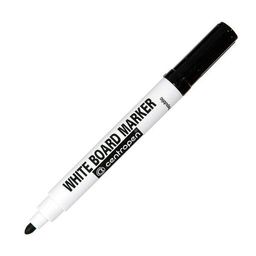 Маркер для белых досок Centropen WHITE BOARD 2,5 мм черный, круглый наконечник