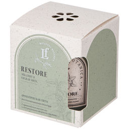 Свеча ароматизированная Lefard Restore в стакане 7×8 см  фото 2