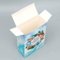 Складная коробка Пусть зима принесёт счастье, 16 23 7.5 см - Дарите счастье фото 4