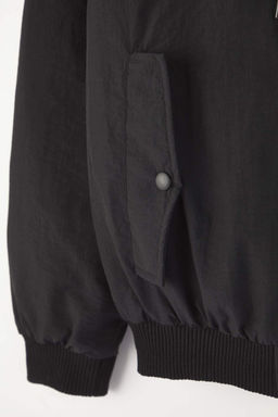 Siyah Regular Fit Orme Kapusonlu Unisex K?sl?k Mont TMNAW26MO00015 - Trendyolmilla фото 9