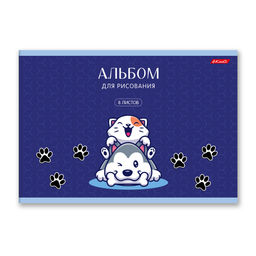 Светоч 8АЛСК4_1_3_9 Альбом для рисования 100 г/м2 A4 29 х 20.5 см 20 шт. на скобе 8 л. 000679 Райдер  фото 72