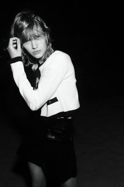 Cardigan de punto fino